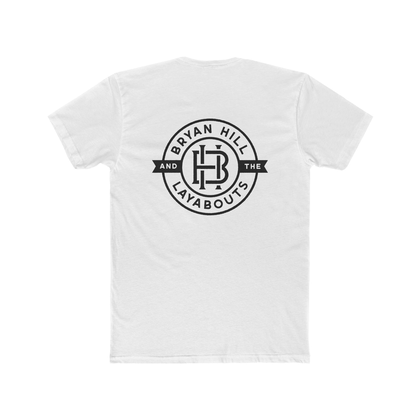 Bryan Hill and the Layabouts Unisex Cotton Crew Tee - Full Logo