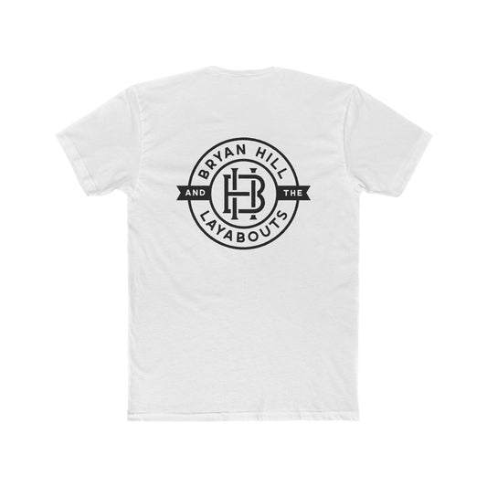 Bryan Hill and the Layabouts Unisex Cotton Crew Tee - Full Logo