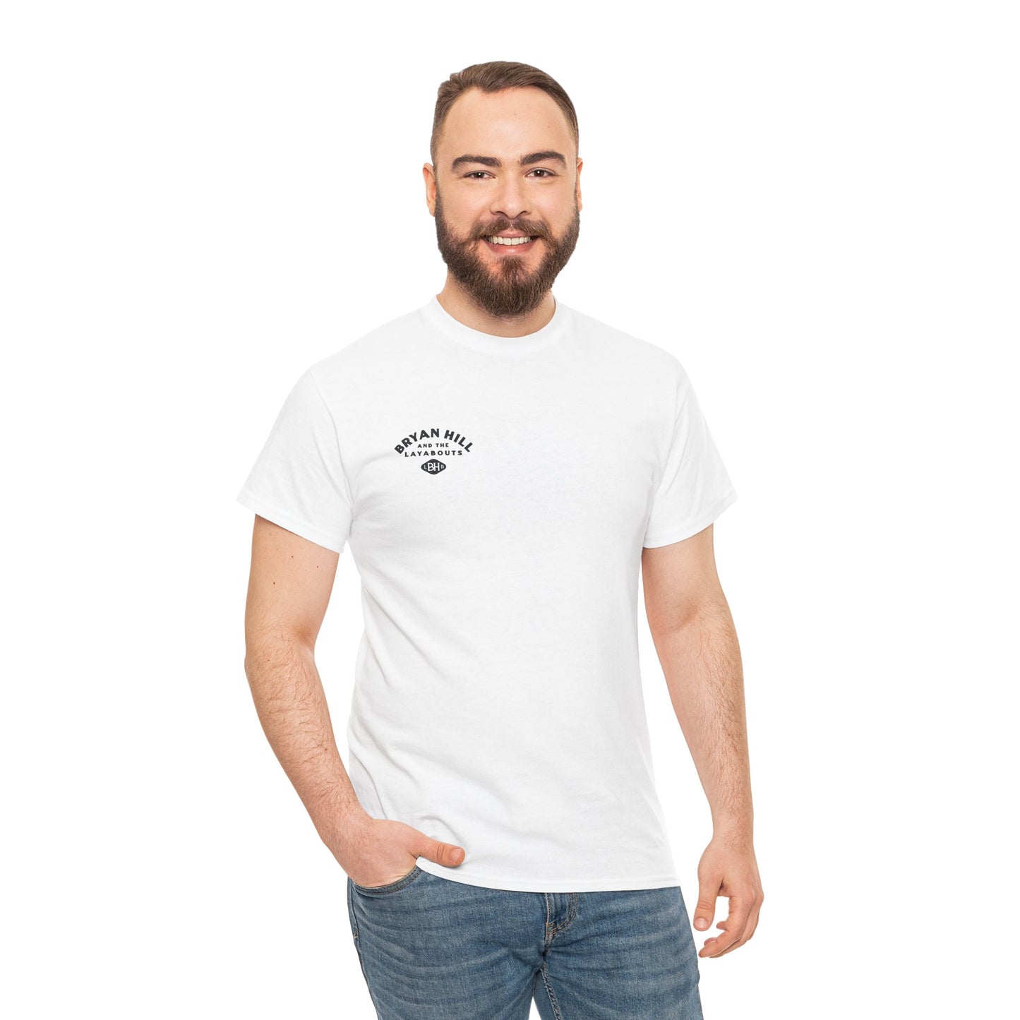 'Brand'- Heavy Cotton T