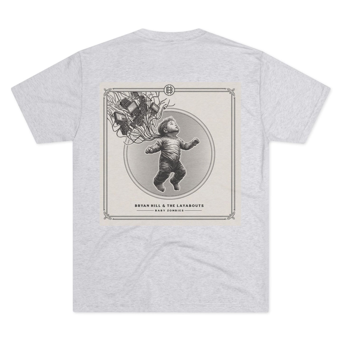 'Baby Zombies' — Bryan Bill & The Layabouts Vintage Album Art Tee