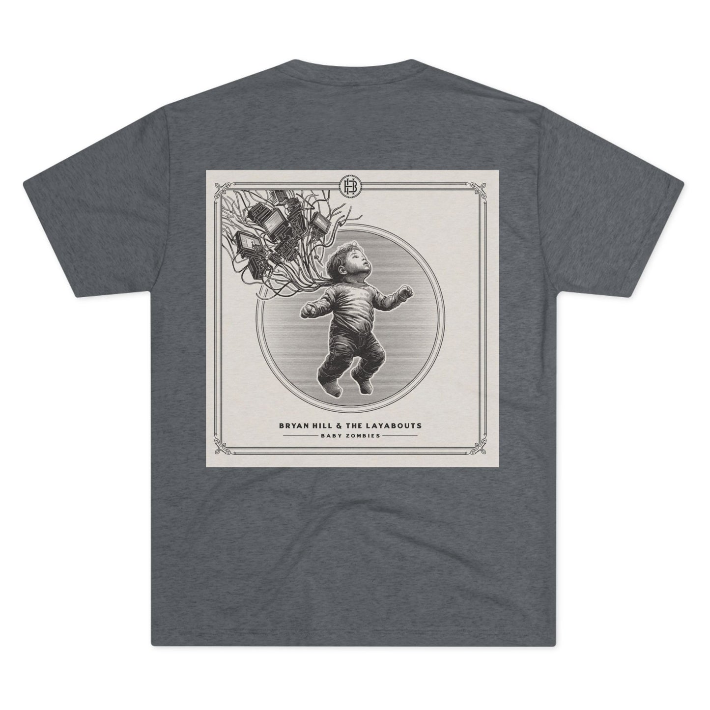 'Baby Zombies' — Bryan Bill & The Layabouts Vintage Album Art Tee